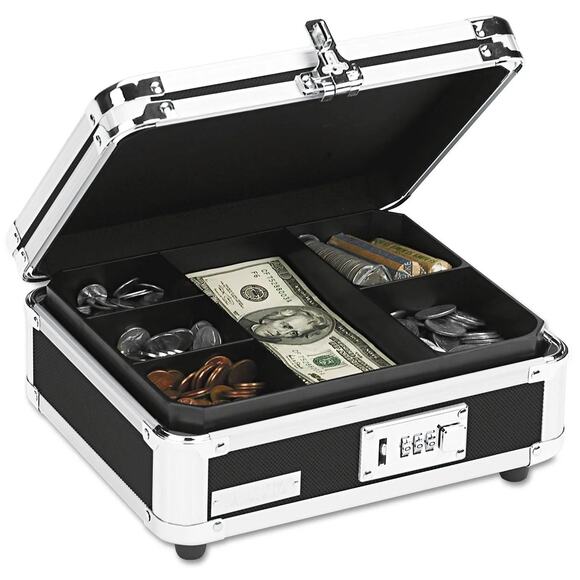 Vaultz Locking Cash Box - Picture 3 of 3